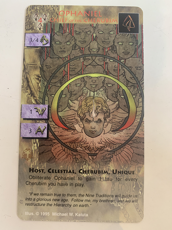 Ophaniel Chief of Cherubim